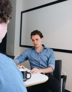 User research interview session