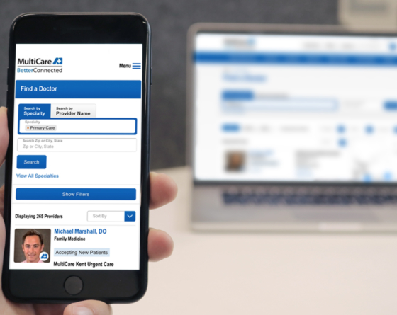 MultiCare Health System Find a Doctor provider search